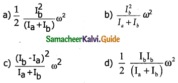 Samacheer Kalvi 11th Physics Guide Chapter 5 Motion of System of Particles and Rigid Bodies 1