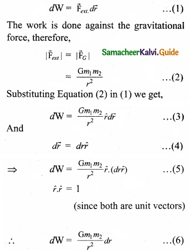Samacheer Kalvi 11th Physics Guide Chapter 6 Gravitation 15