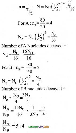 Samacheer Kalvi 12th Physics Guide Chapter 8 Atomic and Nuclear Physics 35