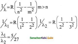 Samacheer Kalvi 12th Physics Guide Chapter 8 Atomic and Nuclear Physics 40