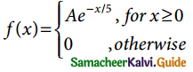 Samacheer Kalvi 12th Business Maths Guide Chapter 6 Random Variable and Mathematical Expectation Ex 6.1 13