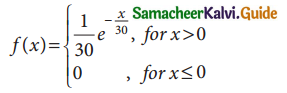 Samacheer Kalvi 12th Business Maths Guide Chapter 6 Random Variable and Mathematical Expectation Ex 6.2 7