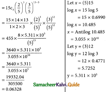 Samacheer Kalvi 12th Business Maths Guide Chapter 7 Probability Distributions Ex 7.1 18