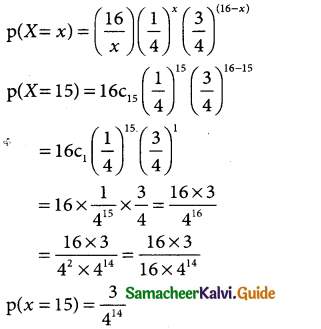 Samacheer Kalvi 12th Business Maths Guide Chapter 7 Probability Distributions Ex 7.1 24