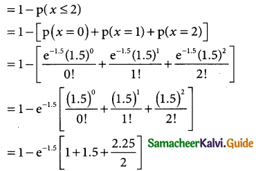 Samacheer Kalvi 12th Business Maths Guide Chapter 7 Probability Distributions Ex 7.2 4