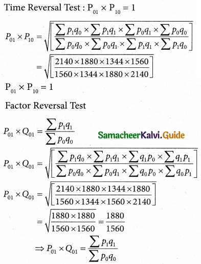 Samacheer Kalvi 12th Business Maths Guide Chapter 9 Applied Statistics Ex 9.2 11