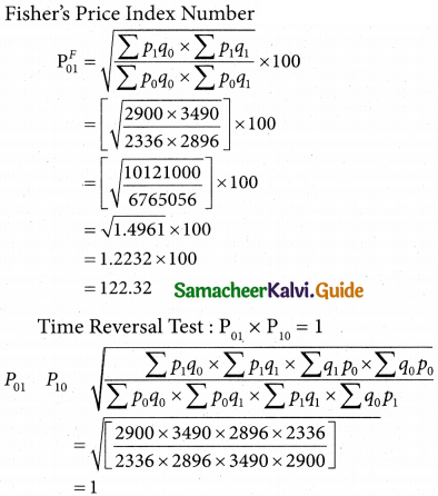 Samacheer Kalvi 12th Business Maths Guide Chapter 9 Applied Statistics Ex 9.2 16