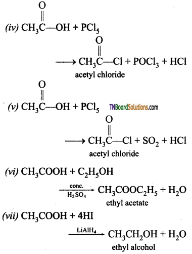TN Board 12th Chemistry Important Questions Chapter 12 Carbonyl Compounds and Carboxylic Acids 119