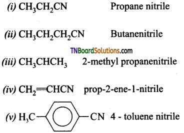 TN Board 12th Chemistry Important Questions Chapter 13 Organic Nitrogen Compounds 79
