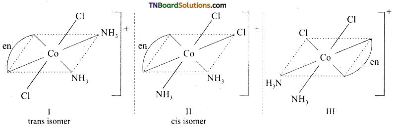 TN Board 12th Chemistry Important Questions Chapter 5 Coordination Chemistry 20