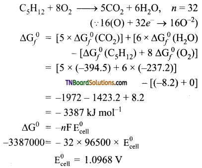 TN Board 12th Chemistry Important Questions Chapter 9 Electro Chemistry 57