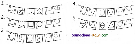 Samacheer Kalvi 3rd Standard Maths Guide Term 1 Chapter 3 Patterns 17