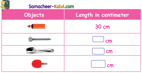 Samacheer Kalvi 3rd Standard Maths Guide Term 1 Chapter 4 Measurements 11