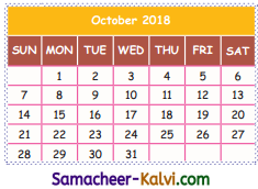 Samacheer Kalvi 3rd Standard Maths Guide Term 1 Chapter 5 Time 5