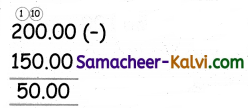 Samacheer Kalvi 3rd Standard Maths Guide Term 3 Chapter 5 Money 30