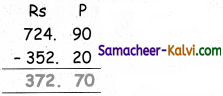 Samacheer Kalvi 3rd Standard Maths Guide Term 3 Chapter 5 Money 46