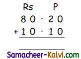 Samacheer Kalvi 3rd Standard Maths Guide Term 3 Chapter 5 Money 5