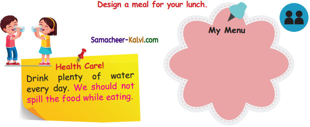 Samacheer Kalvi 3rd Standard Science Guide Term 2 Chapter 1 Food 8